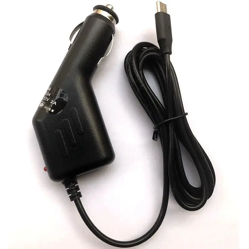 12V 2A Type C Car Charger for CHUWI Hi10 X UBook Minibook (N4100) Hi13 Apollo Lapbook Pro 14\