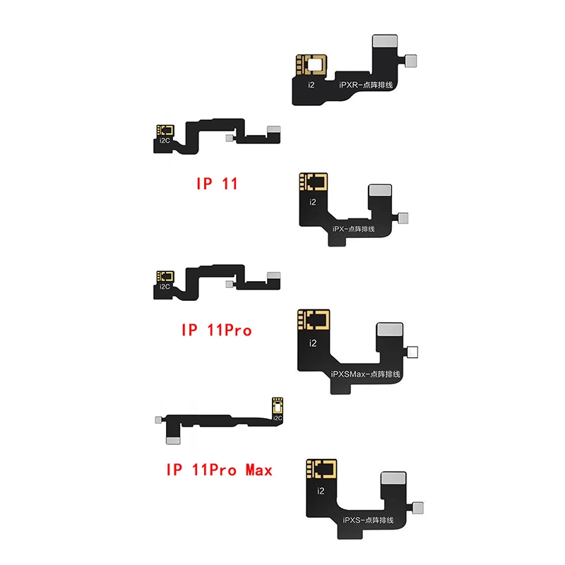 

i2C Dot Matrix Cable For Phone X XS XR XS MAX 11 11 Pro 11 Pro Max 12 12 Pro Max Dot Projector Read Write Dot Matrix Face ID