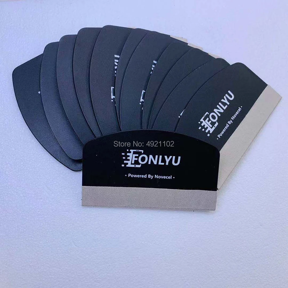 Fonlyu 10pc пленка для планшета компьютера скретч-карта со скрытой надписью скребок пленка для iPad скретч-карта со скрытой надписью скребок плоск...