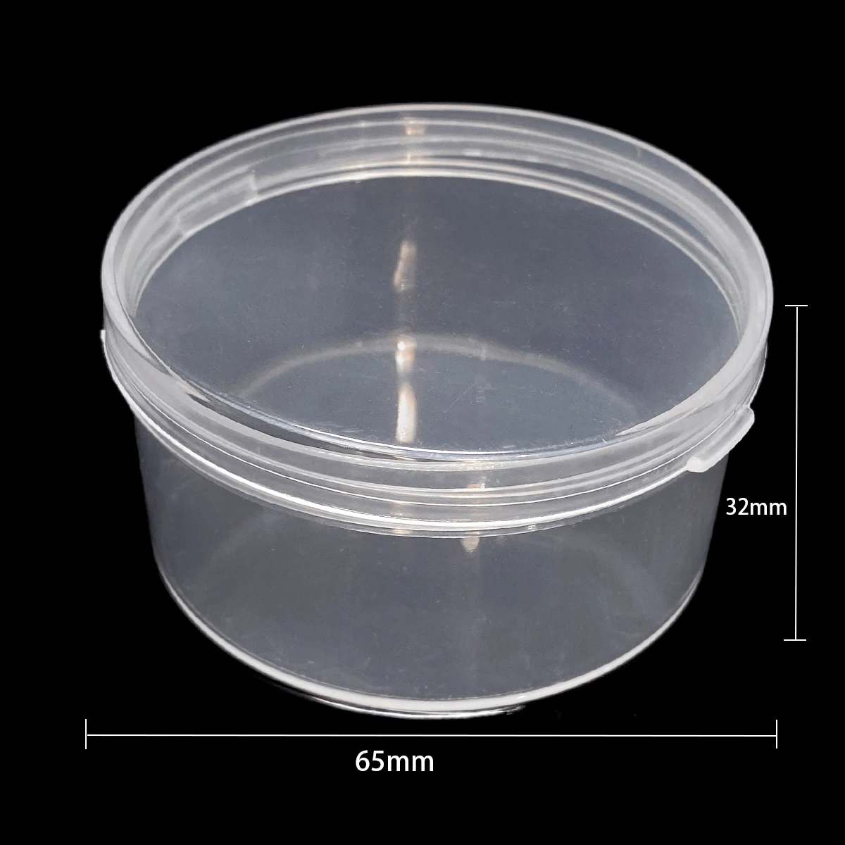 Plastic Jewellery Box with Mirror, Adjustable Storage
