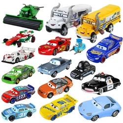 Disney Pixar Cars 2 3 Lightning Mcqueen Frank Fritter Miss Model Car Tractor Alloy Truck Christmas Gift Toy for Kid Children