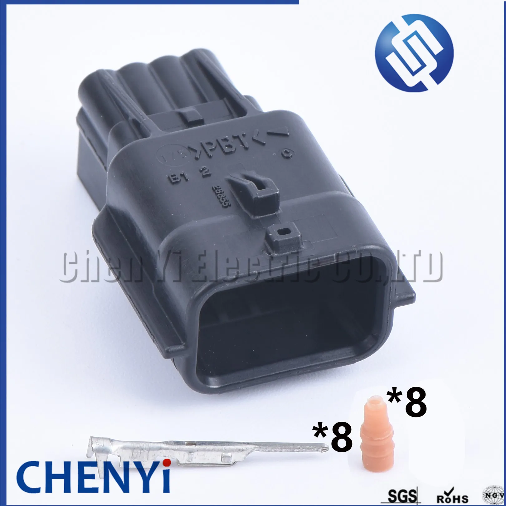 1 set 8 Pin car waterproof auto connector 0.6 female or male 7282-8855-30 7283-8855-30 for Nissan Toyota Honda