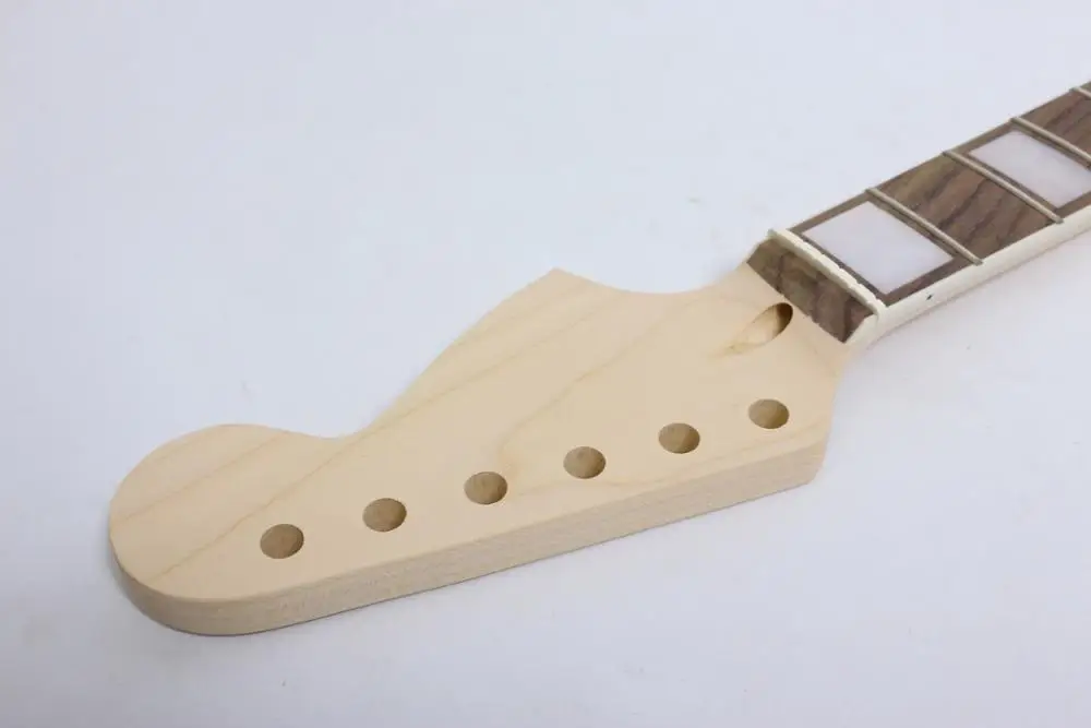 New   Electric  guitar neck 22 fret 24 \'\' maple made and  rosewood  Guitar Fretboard BINDING