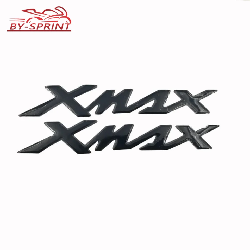 For Yamaha X-MAX XMAX X MAX 125 250 300 Motorcycle 3D Mark Stickers Tank Decals Applique Emblem Badge Tank Pad Protector Decal