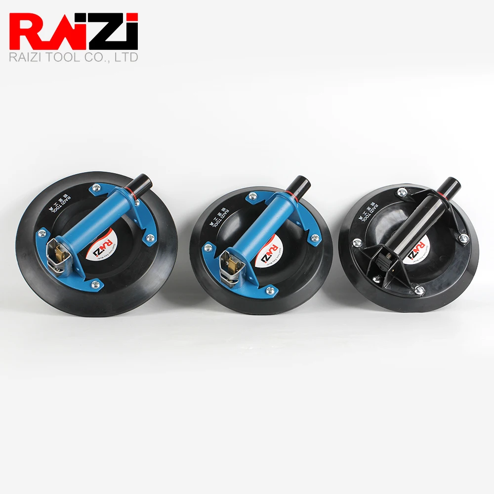 Raizi Glass Suckers Lifters Heavy Duty Vacuum Suction Cups for Granite Tiles Lifting Tools & Glass Window Load Capacity