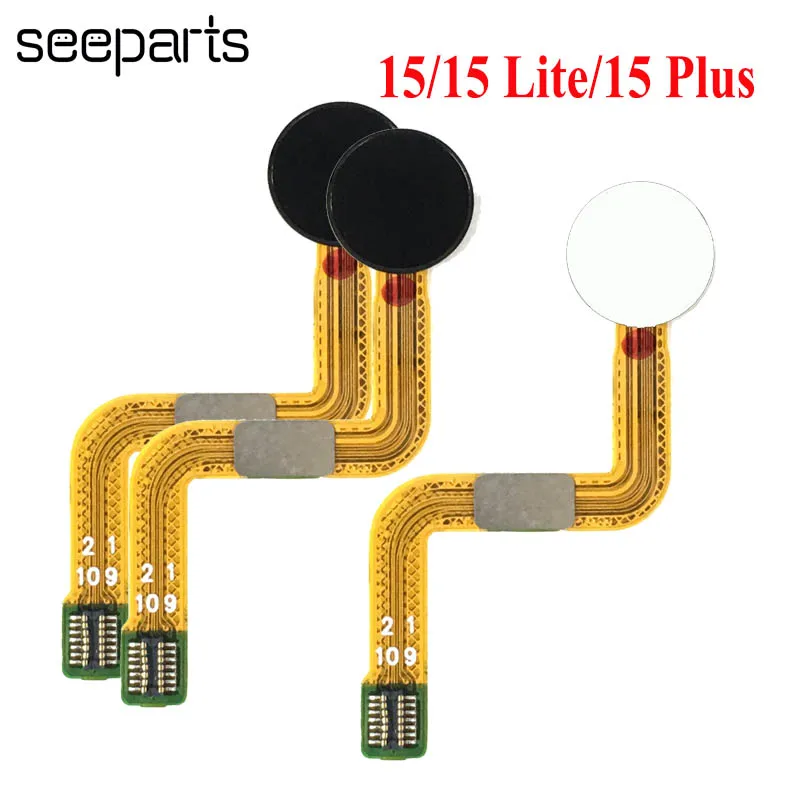 

Touch ID Fingerprint Sensor Home Menu Button Flex Cable For Meizu 15 M15 15 Plus Replacement For Meizu 15 Lite Fingerprint
