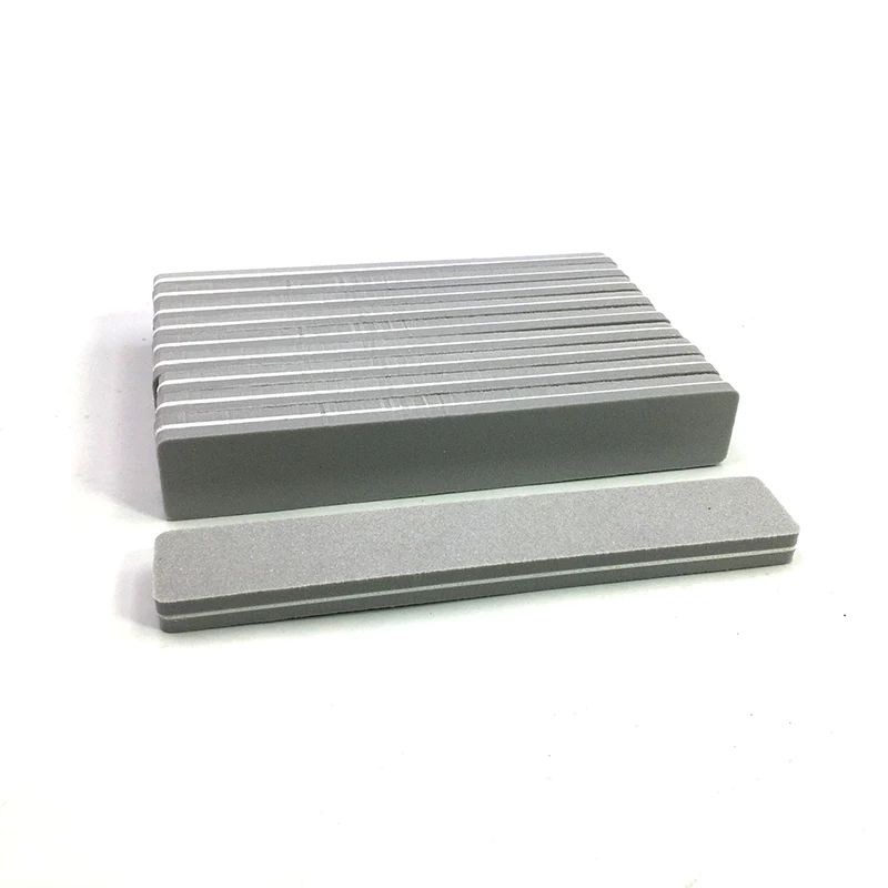 10pcs Double-sided Nail File Blocks Colorful Sponge Nail Polish Buffing Sanding Buffer Strips Polishing Pedicure Manicure Tools