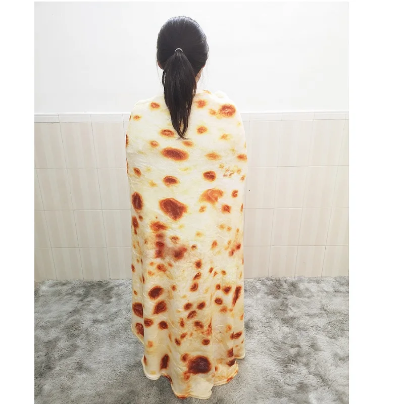 Winter warm tortilla blankets fashion Super Soft Lavash Throw Blanket for Bed Sofa Bedspread Airplane Travel Blanket