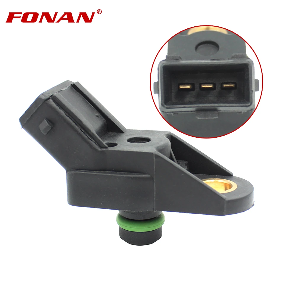 FONAN MAP Manifold Absolute Pressure Sensor For Citroen Saxo 1.6 VTS 16V Hatchback Petrol NFX 2000 - 2003 0261230012