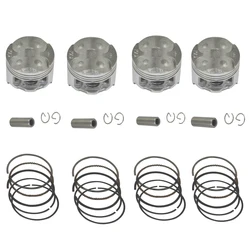 Motorcycle Engine Cylinder Parts Piston Ring Kits For Honda CBR250 CBR 250 CBR250RR MC22 Standard Bore Size 48.5mm +25 +50