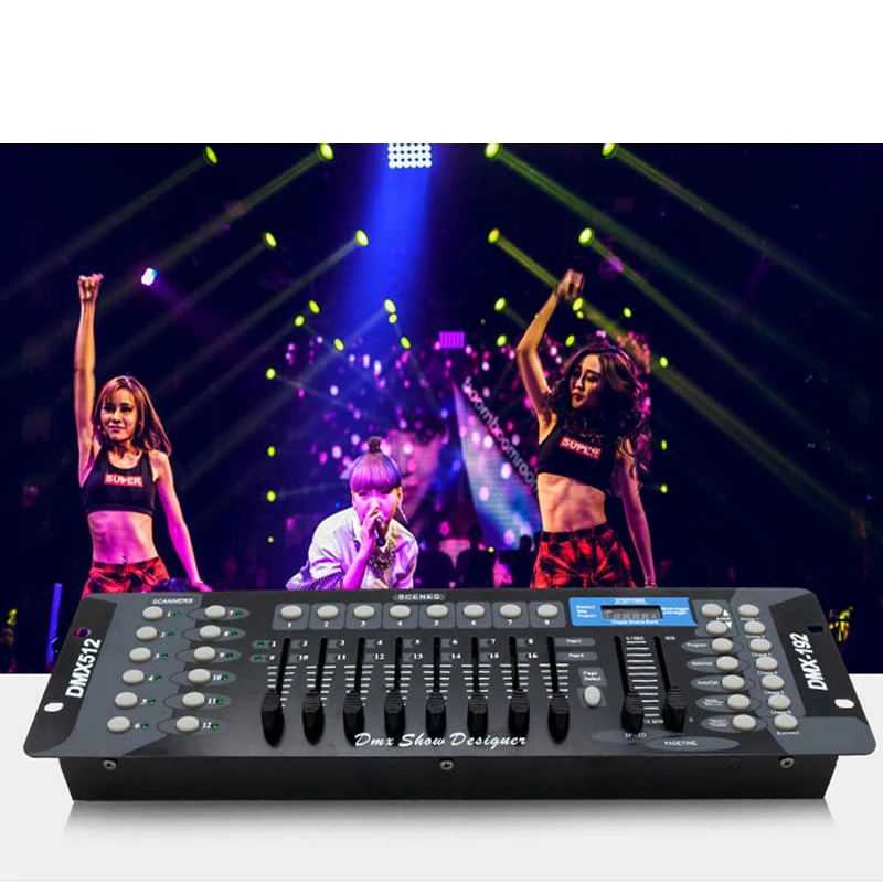 Imagem -04 - Stage Lighting Controller para Mini Moving Head Dmx Console Led Par Controller 192 Canais Dmx512