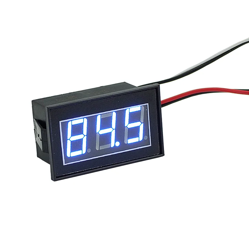 DC0-100V Digital Display Voltmeter Digital Voltmeter Head V56D Potting Waterproof Electric Vehicle