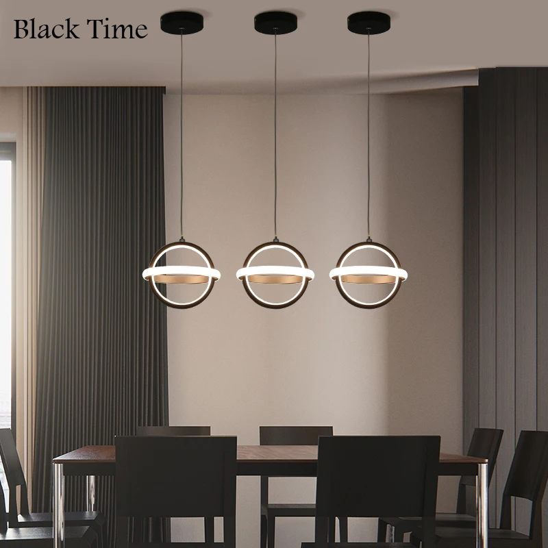 Simplicity LED Pendant Light for Dining Room Kitchen Living Room Bedroom Indoor Small Ceiling Pendant Lamp Home Decoration Light