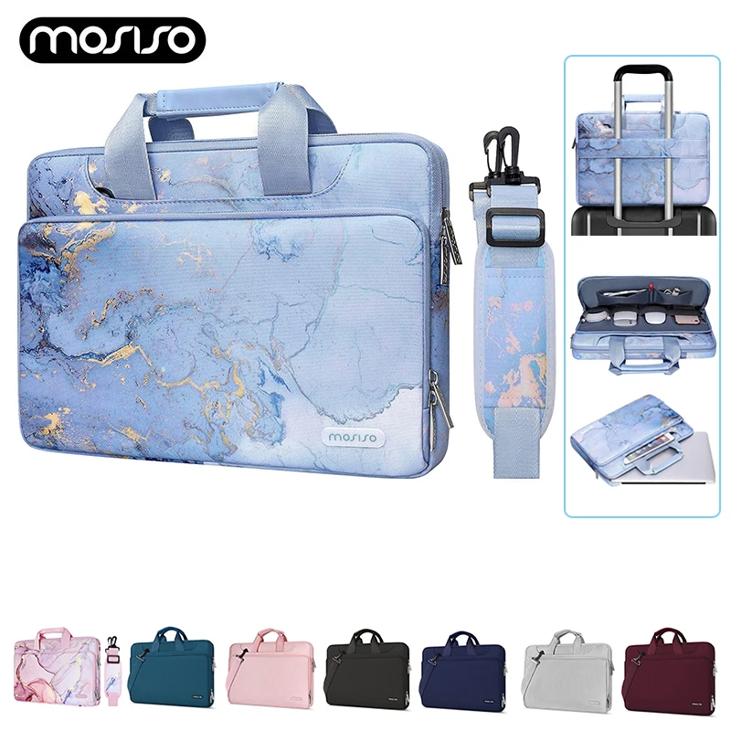 Laptop Shoulder Bag 13 14 15 6 16 inch for Macbook Air Pro M1 A2442 A2485 Huawei Lenovo Notebook Handbag Belt Sleeve Cover Case