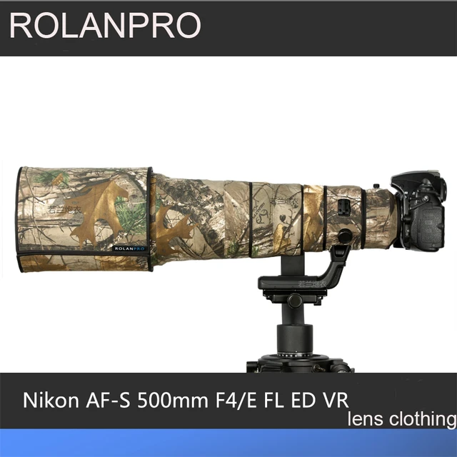 Rolanpro-Nikon、保護スリーブ、ガンケース、canon、f4e、dsrl fotoバッグ、f 4e、fl、ed、vr、f4e用の防水レンズコート  - AliExpress