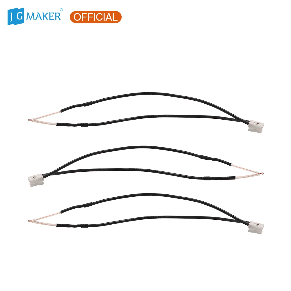 Temperature Resistance Thermistor 100K With 120mm Cable For JGMAKER A5S A3S A5 A6 3D Printer