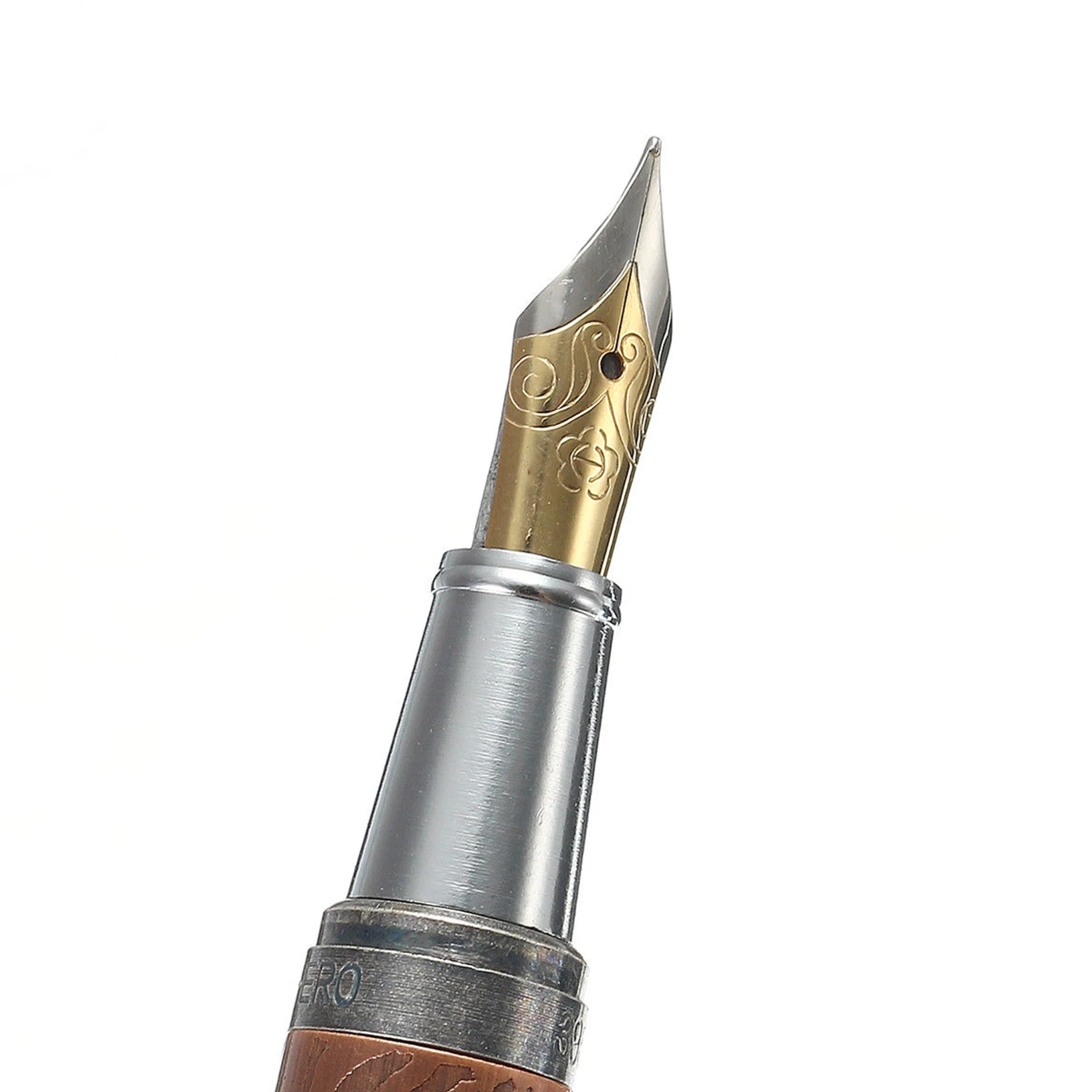 Pluma estilográfica vintage HERO 395, pluma con varilla de cobre, punta fina, novedad