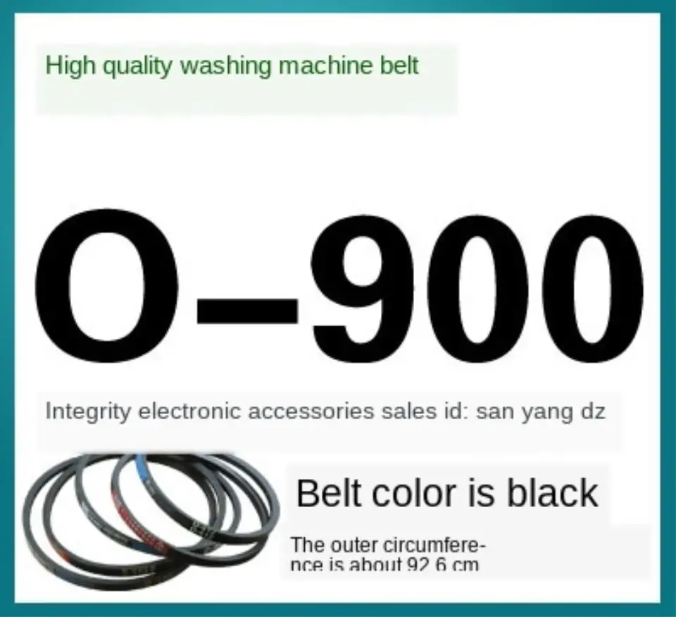 O-900E Washing machine belt for motor