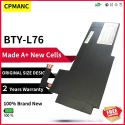 CPMANC BTY-L76 NEW Laptop Battery For MSI GS70 2OD 2PC 2PE 2QC 2QD 2QE GS72 MS-1771 MS-1772 MS-1773 MS-1774 for MEDION X7613