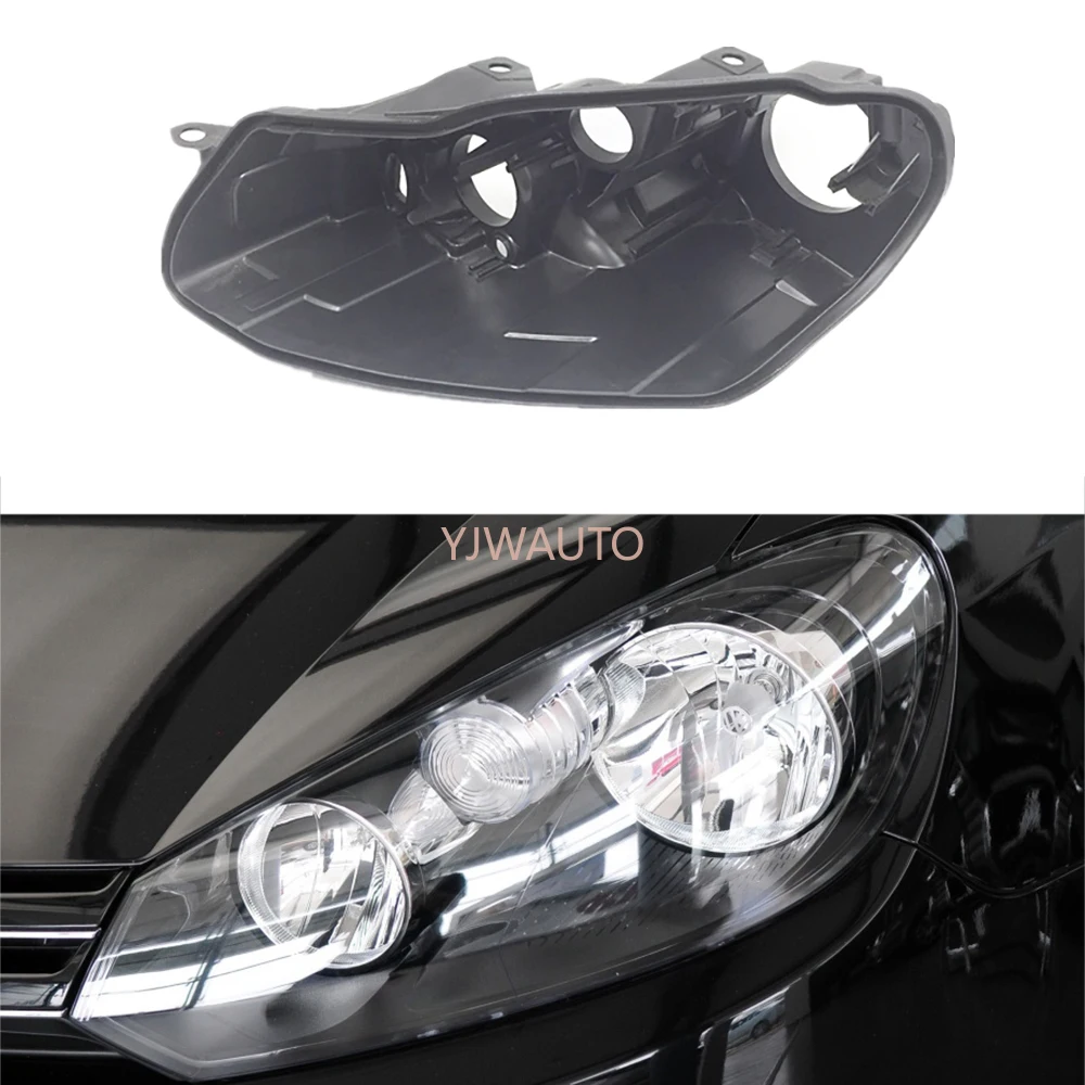 

Headlight Base for VW Golf6 2011-2014 Headlamp House Halogen Car Rear Headlight Back Support