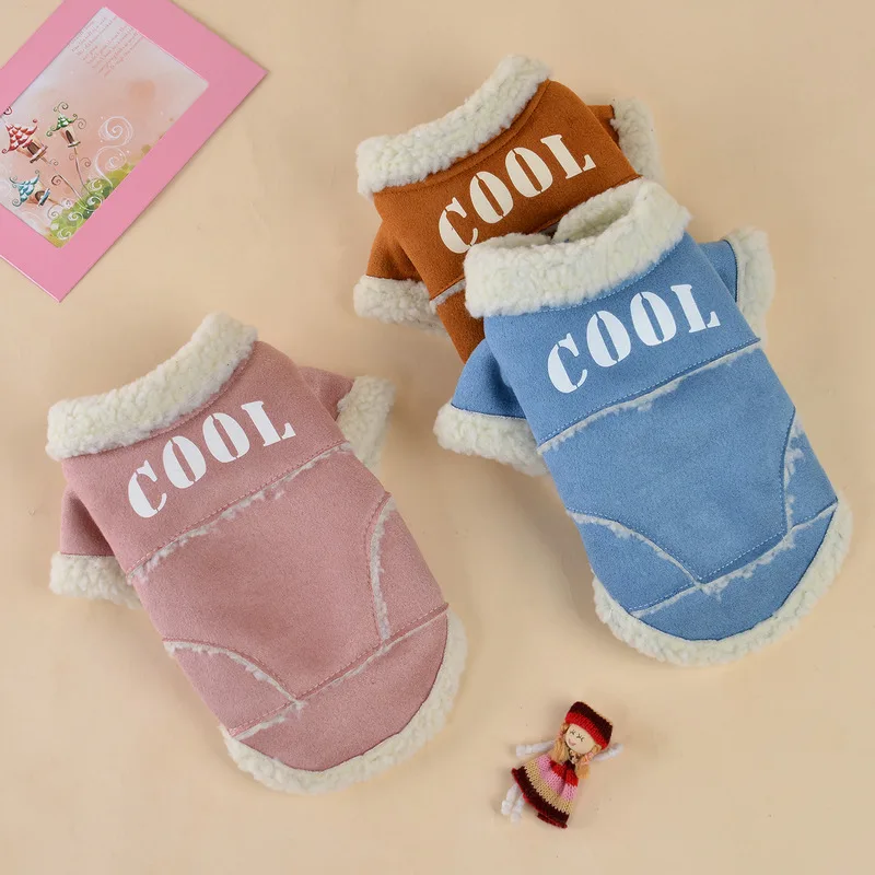 Winter Dog Clothes Jacket Bulldog Labrador Medium Large Dog Pet Clothing Thicken Dog Coat Puppy Pet Supplies Ropa Para Mascotas