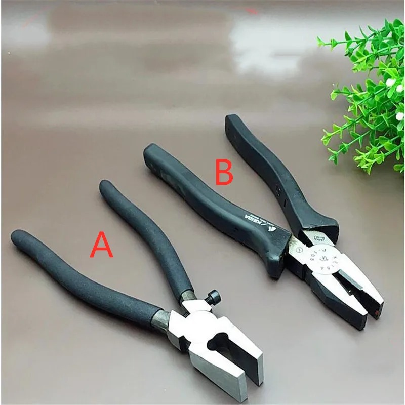 Jewelry Making Diamond round square triangle half round crescent gold silver wire drawing plate pliers gold beating DIY tool