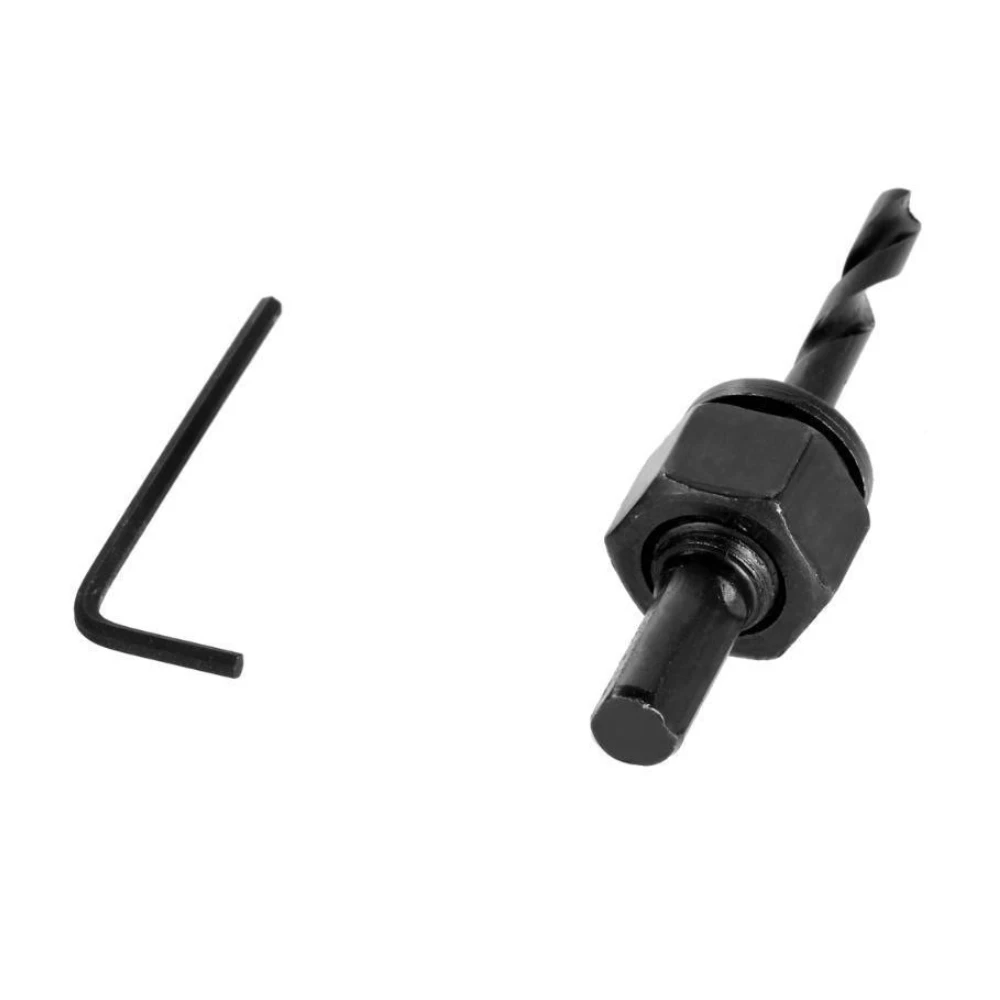 5/8/13 cái Bộ Lỗ Cưa Cắt Bộ Bộ Dụng Cụ Khoan Gỗ Cắt Kim Loại 19-127mm Mandrels Cưa Core Khoan Gỗ