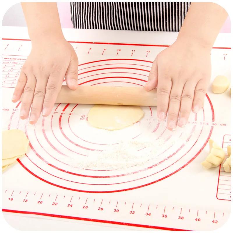 26x29 Non-Stick Silicone Cookie Macaron Baking Mat Pad Rolling Pastry Kneading Dough Grill Pads Kitchen Pastry Tools