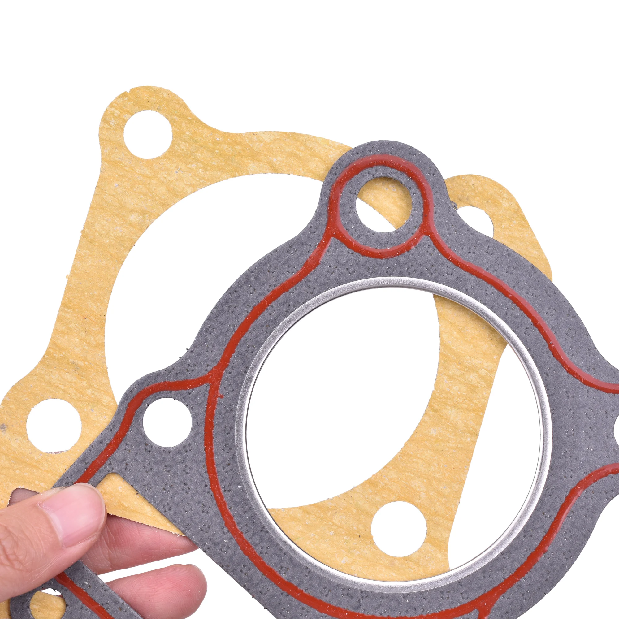 Motorcycle Engine Full Cylinder Head Complete Overhaul Gasket Mat Middle Repair Pad Set For Suzuki GS125 GN125 GS 125 GN 125