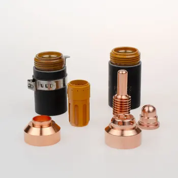 PMX 45XP/65/85/105 غرامة قطع البلازما فوهة القطب درع الاحتفاظ غطاء دوامة الدائري 220941 220947 220931 220948 220930