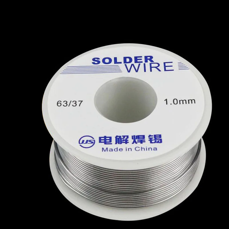 【정리 세일】63/37 솔더 FLUX 2.0E FT Tin-50g 납 주석 와이어 Melte 로진 코어 솔더 와이어 코일 -M25 납땜용 납 솔더