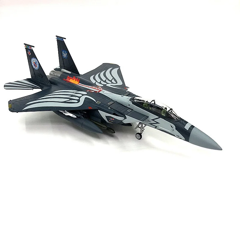 JASON TUTU Diecast Metal 1/100 Scale US Army F-15E Strike Eagle All-weather dual mission fighter Model Planes Drop Shipping