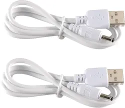 2 sztuk/partia usb do dc 3.5*1.35mm kabel ładowarki dla LELO Sona, Gigi, Ina Wave, Soraya, Lily