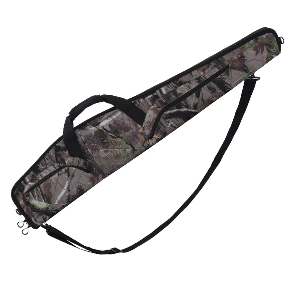 

40/44/48/52 Inch Camouflage Rifle Case Soft Shotgun Bag with Adjustable Shoulder for Scoped Rifles