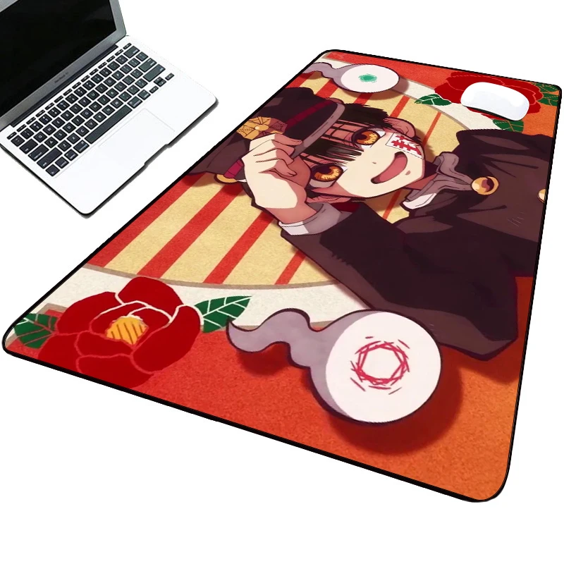 Tapis de souris Hanako Kun, pour clavier et bureau de jeu, pour table d'ordinateur