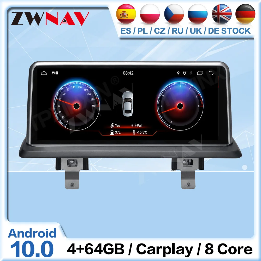 128G Carplay Android Radio Receiver For BMW 1 Series E81 E82 E87 E88 116I 118I 120I 120I Audio Stereo GPS Video Player Head Unit