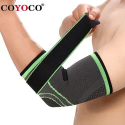 COYOCO Volleyball Bandage Knee and Elbow Pads Adult Tennis Joint Support Adjustable Sport Cycling Gym Guard Brace Prthritis Warm