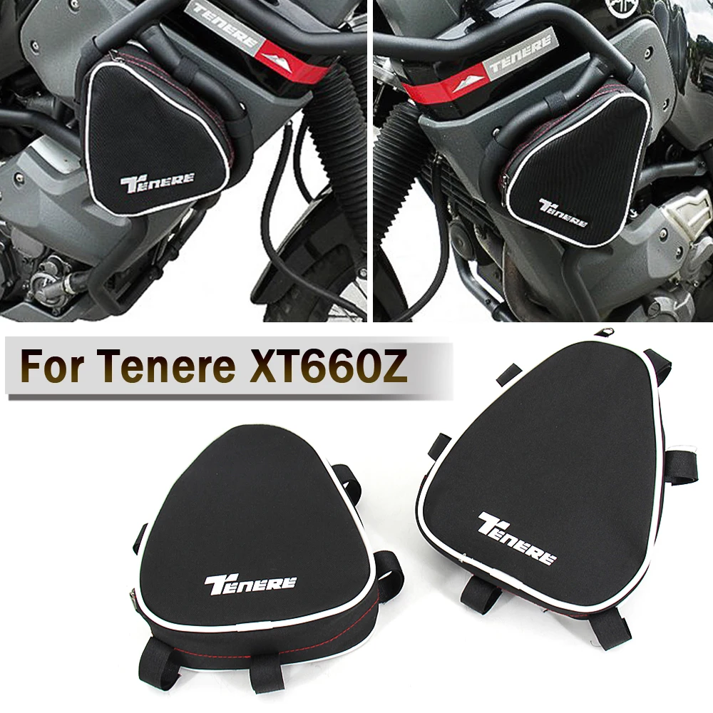 

New Motorcycle Frame Crash Bars Waterproof Bag Repair Tool Placement Bag For Yamaha XT660Z XTZ 660 Tenere 660