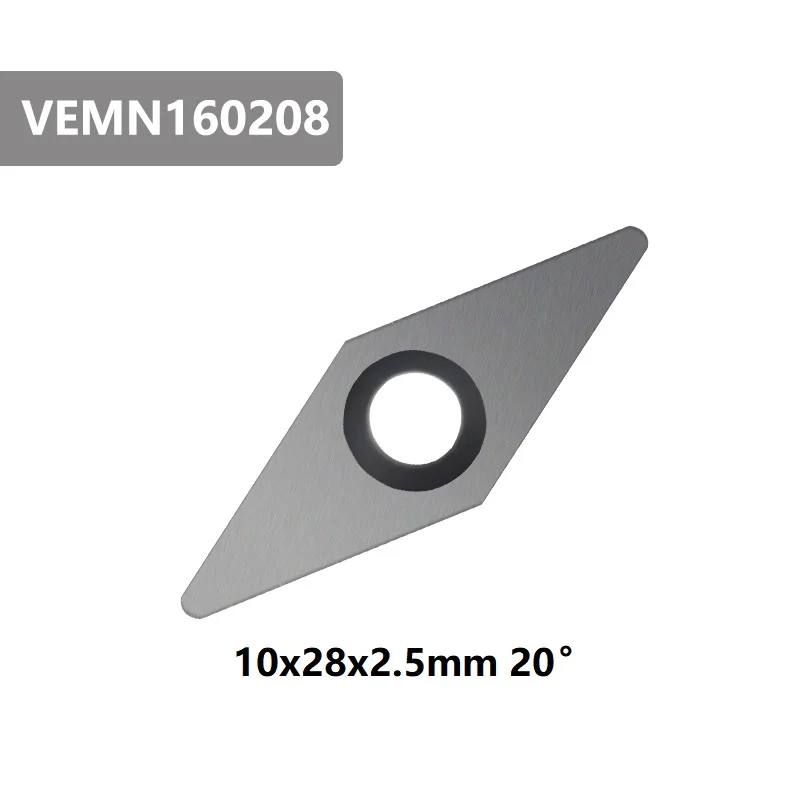 XCAN ahşap dönüm araçları karbür Insert 10x28x2.5mm 20 ° torna kesici ahşap tornası araçları