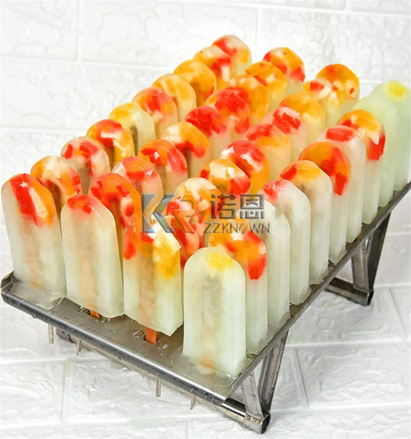 Stainless Steel Commercial Popsicle Making Machine with 1 Mould for Sales Ice Lolly Machine with Different Mold