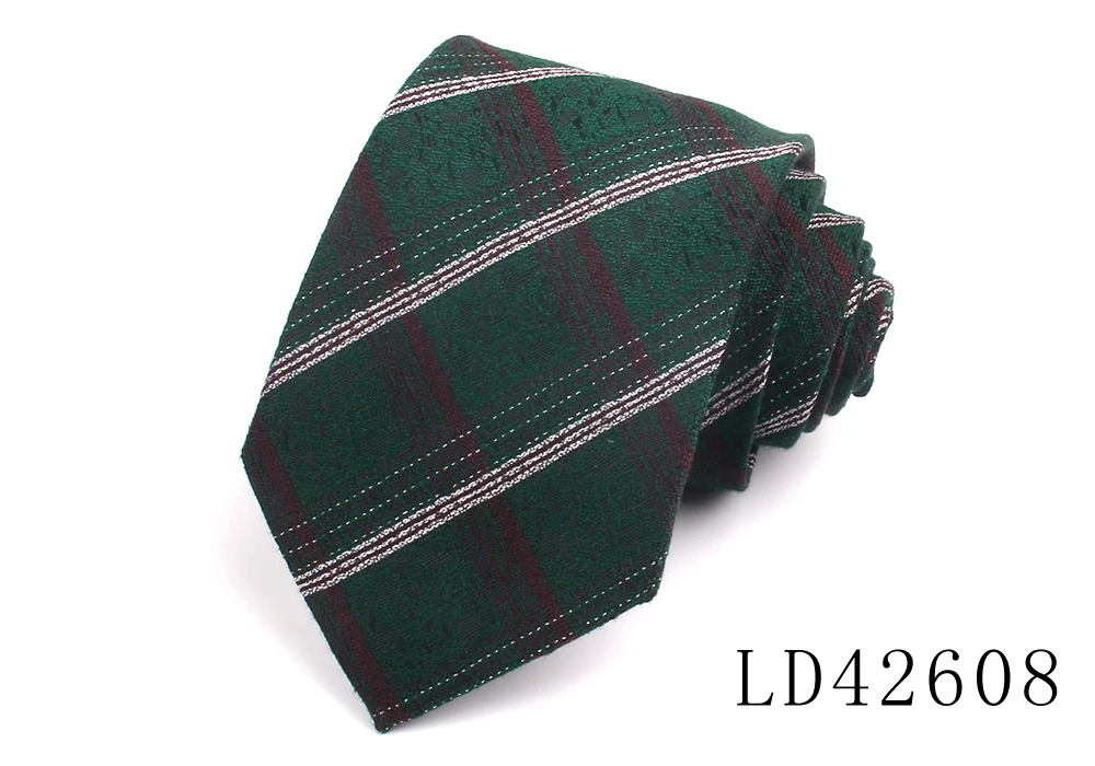Schwärzlich Grenn Krawatten Für Männer Frauen Baumwolle Plaid Krawatte Für Hochzeit Business Klassische Anzüge Check Krawatte Dünne Streifen Krawatte Gravatas – Detail 31