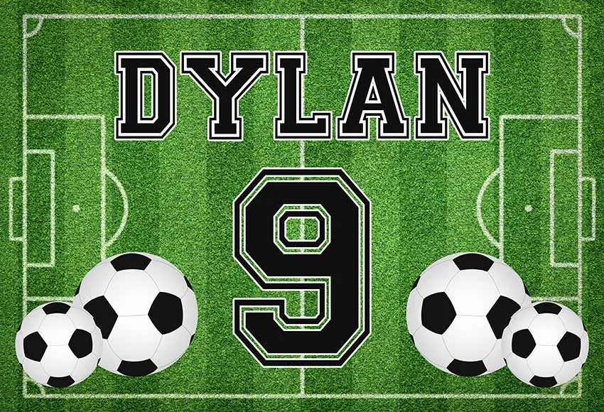 خلفية عيد ميلاد أولادي من Mehofond للتصوير الفوتوغرافي لملعب كرة القدم والرياضة ملصق استحمام الطفل خلفية للتصوير الفوتوغرافي للاستوديو