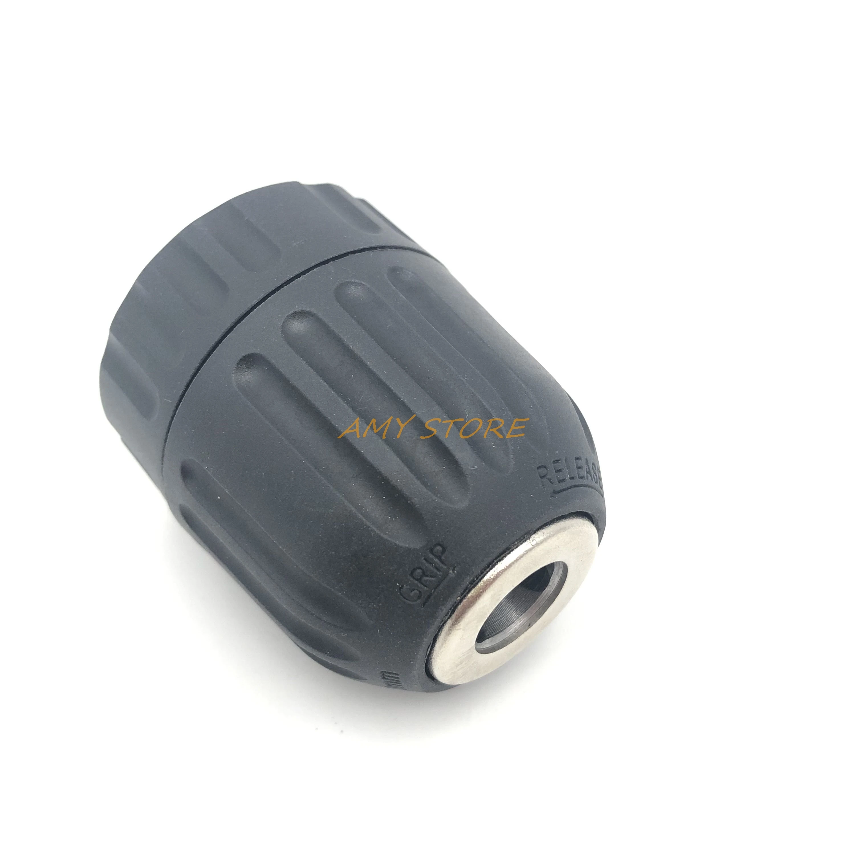 ขับเคลื่อนไร้สายไขควงเจาะ Chuck เก็บ 3/8-24UNF 1/2-20UNF M12x1.25 0.8-10mm Keyless Quick Grip release Self ล็อค