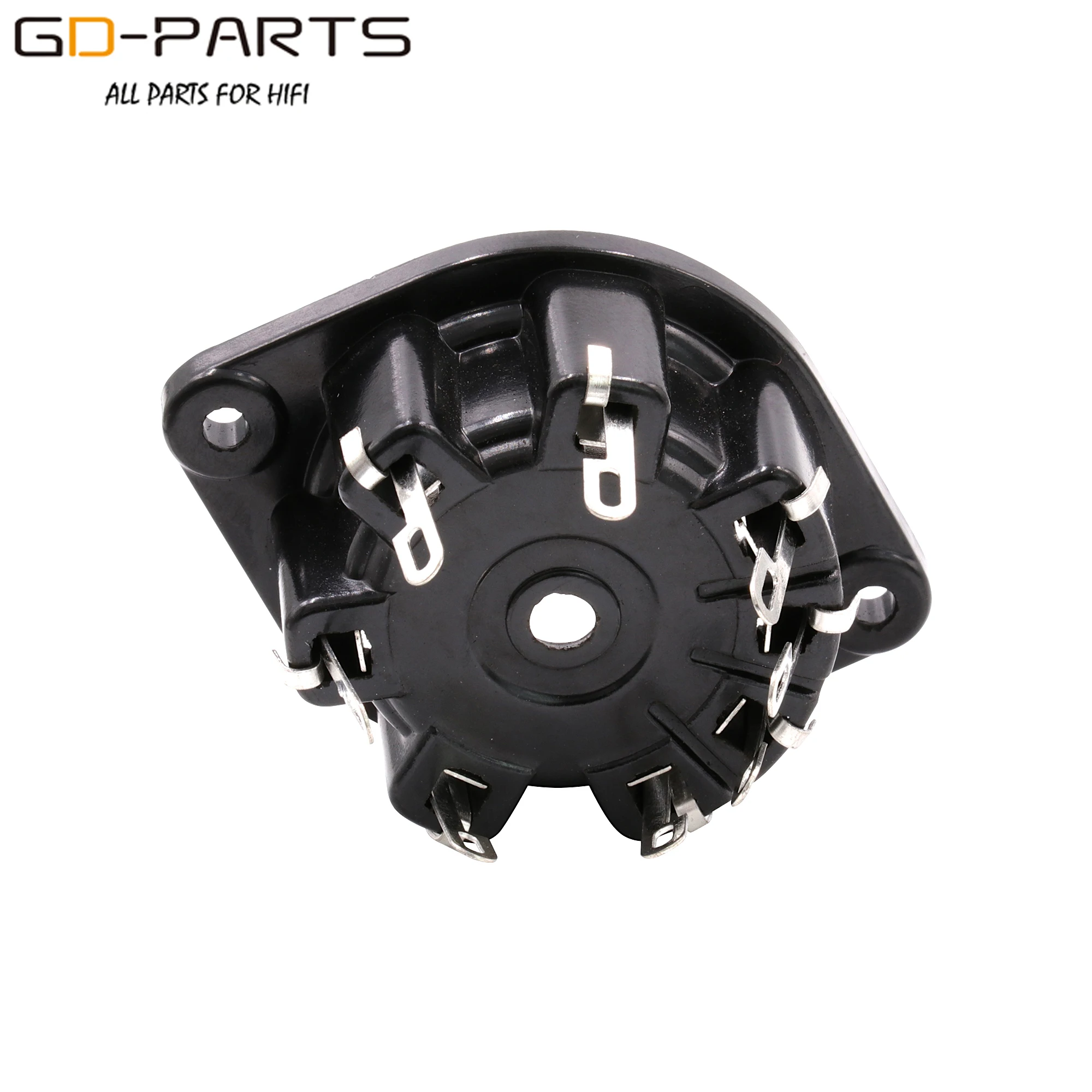 1PC CHASSIS MONTIEREN 8pin P8A Kunststoff Rohr buchse Für AD1 EL5 AZ4 EF1 EF6 EL8 EL3 Hifi DIY Vintage rohr Verstärker