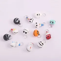 Halloween Holiday Style Jingle Bell Charms Cartoon Jewelry Pet Cat Dog Pendant Handmade Crafts Accessories