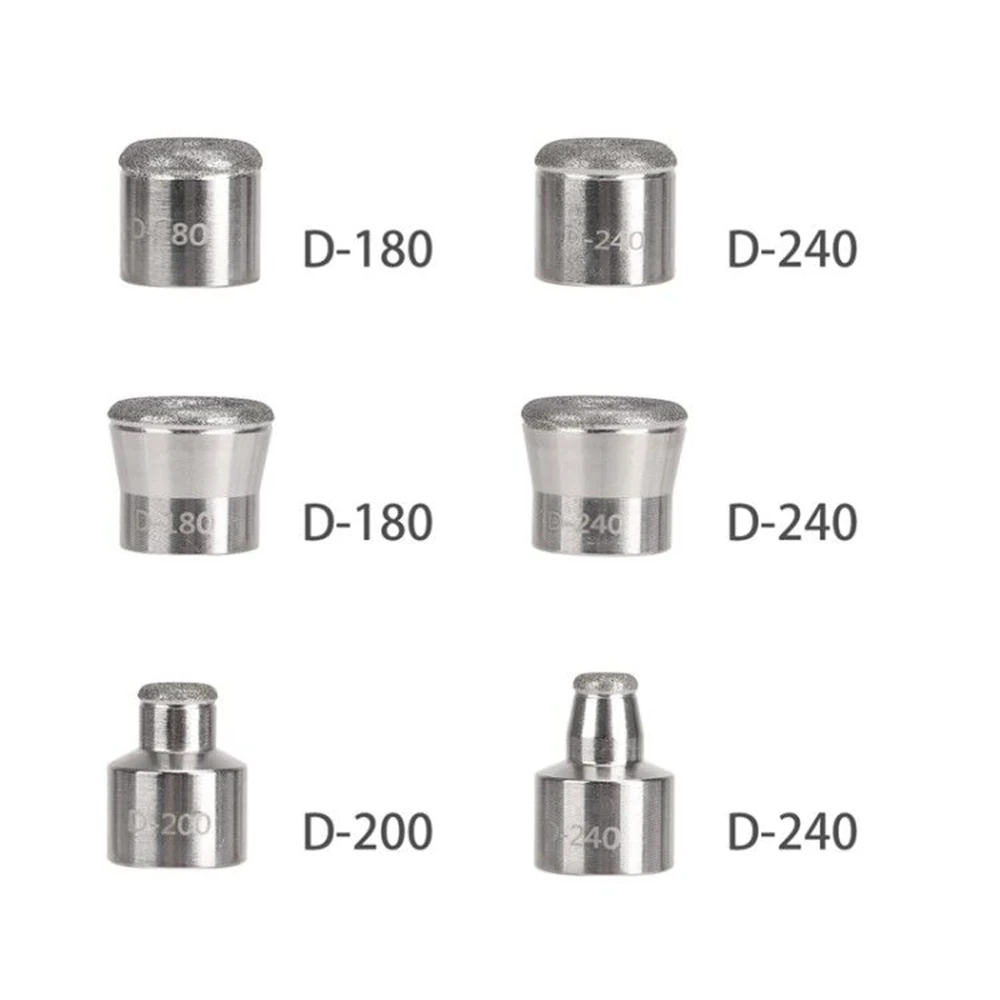 Dermabrasion Microdermabrasion Skin Peeling Replacement Tips 6 Units For Stainless Wands Diamond Peel Vacuum Machine