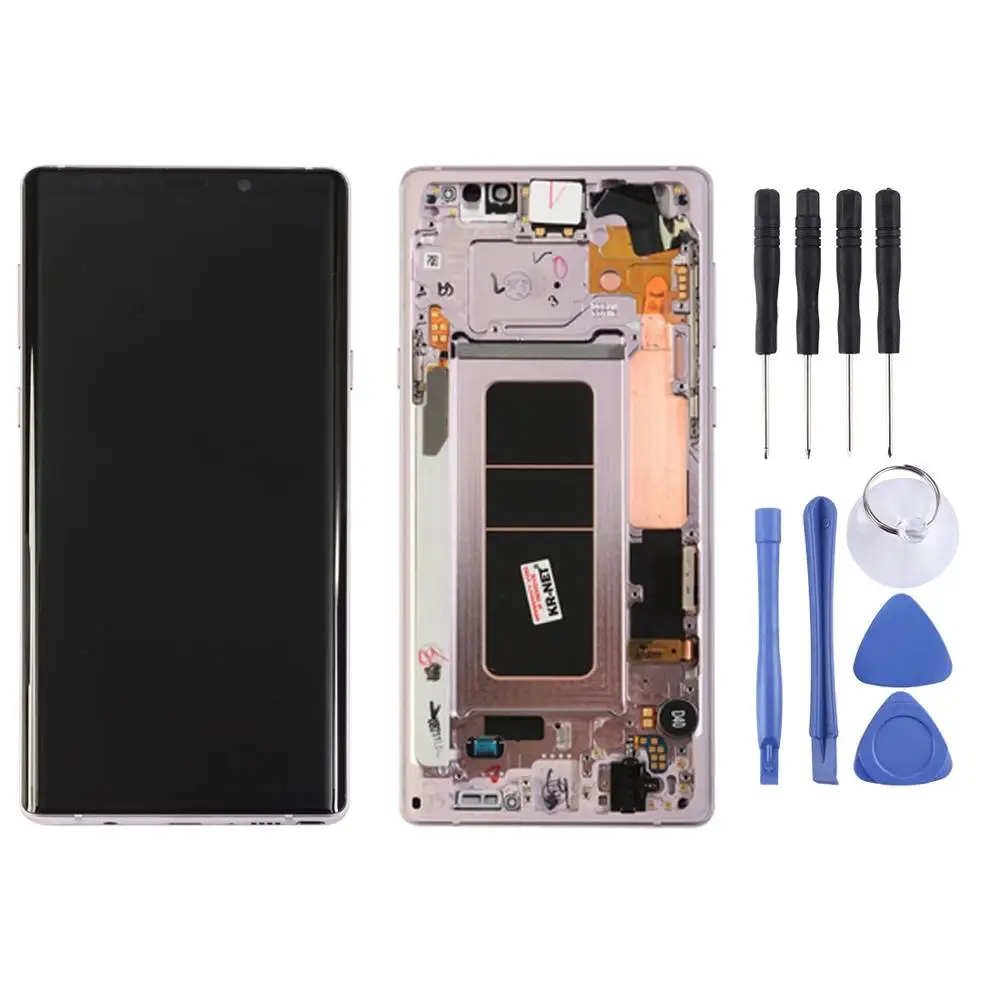 LCD Screen and Digitizer Full Assembly with Frame for Galaxy Note9 / N960A / N960F / N960V / N960T / N960U