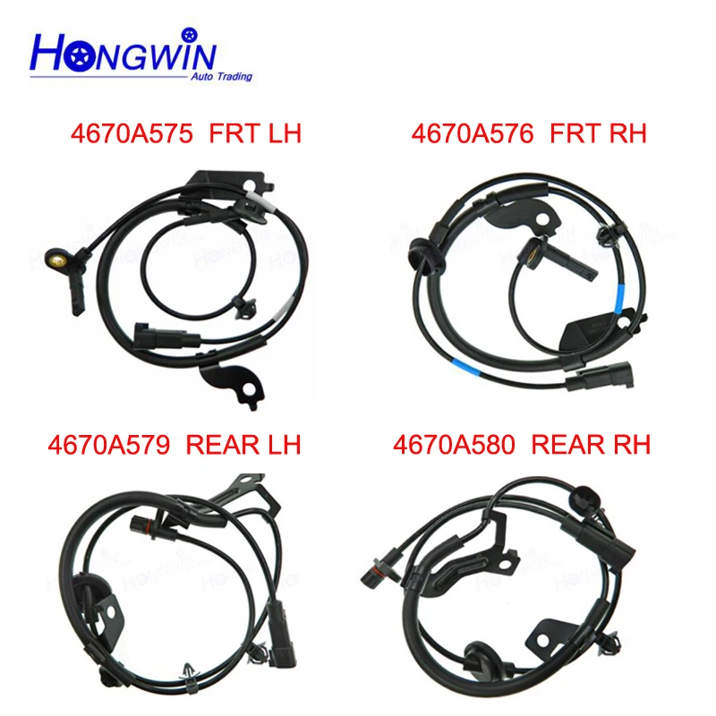 Sensores ABS de Rueda Frontal y Trasero para Mitsubishi Lancer y Outlander – Revisión Técnica del Modelo 4670A576