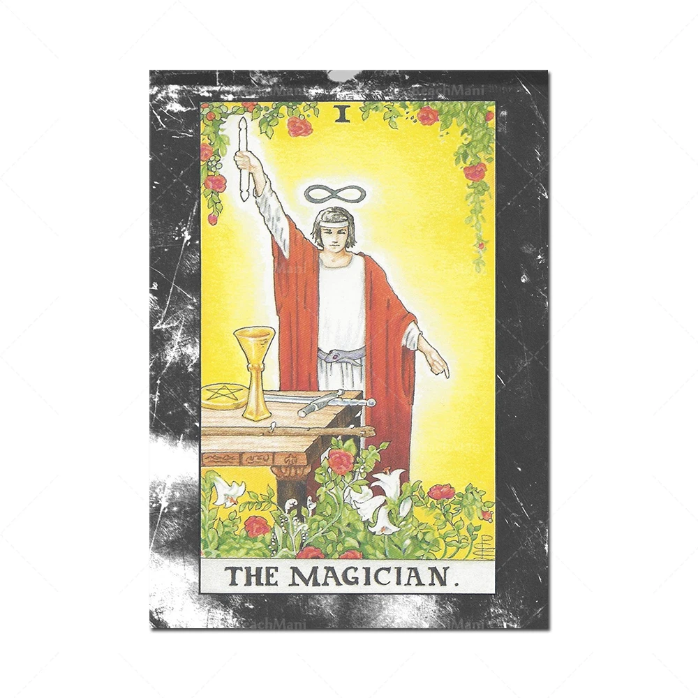 Tarot-art printing poster gift photo wall home decoration-magic fantasy reading wealth spiritual pagan