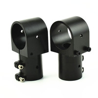 Multi axis aircraft Landing gear Aluminum Alloy three channel Tripod 25mm 30mm Carbon fiber tube connector UAVaccessories